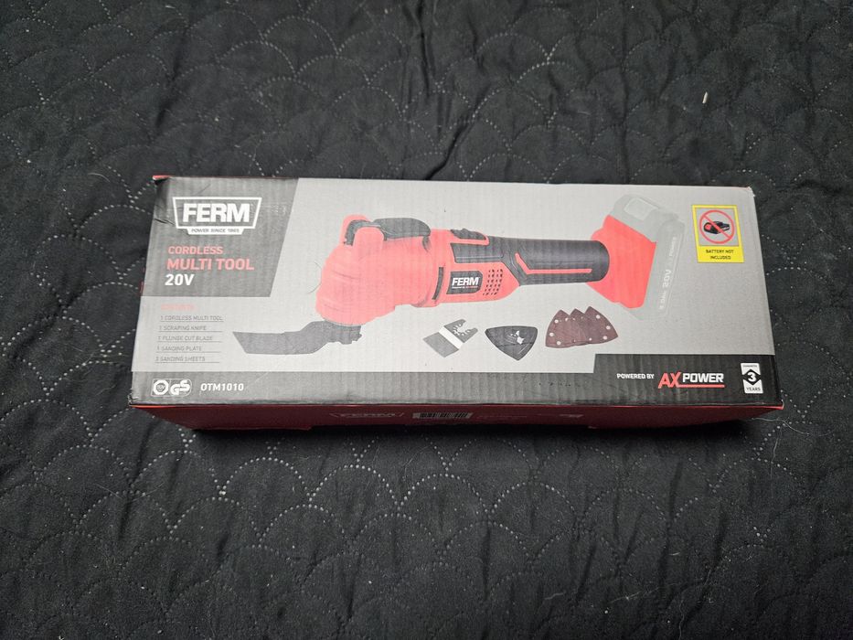 Szlifierka wielofunkcyjna MULTITOOL FERM 20V OTM