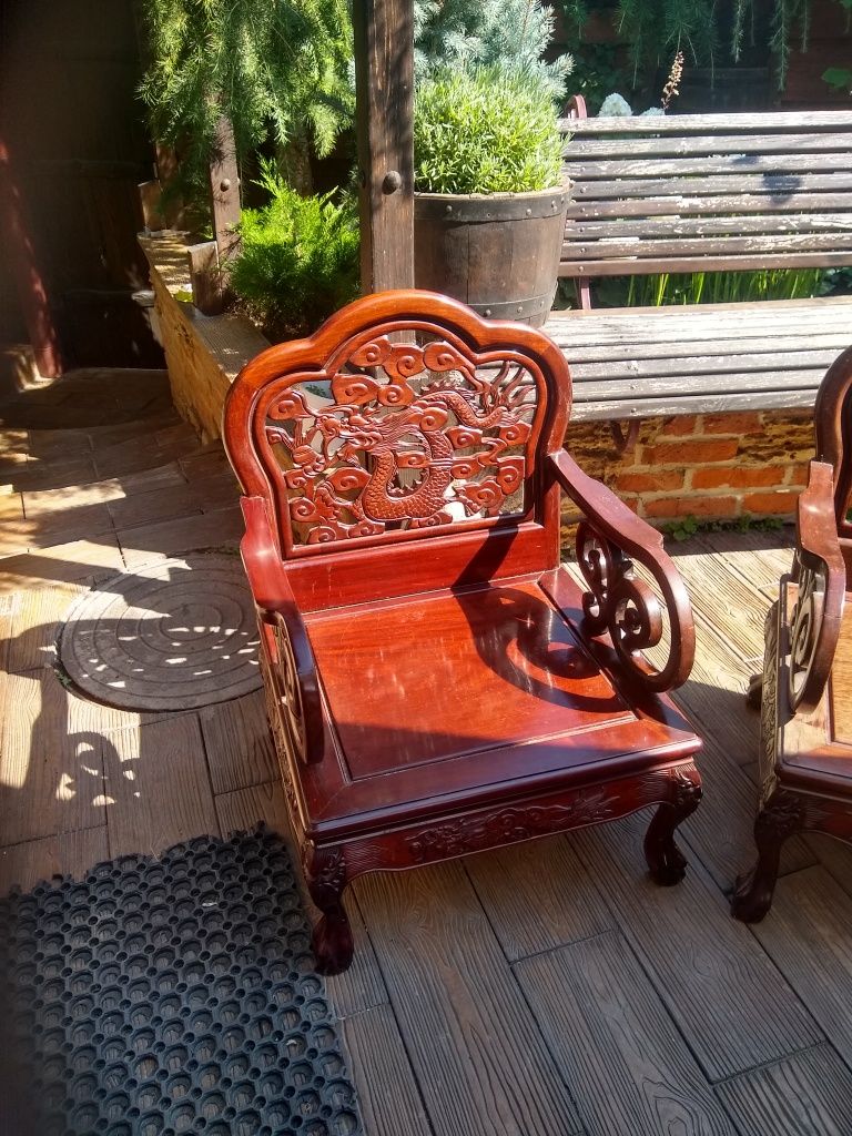 Продам китайские кресла для чаепития из красного дерева