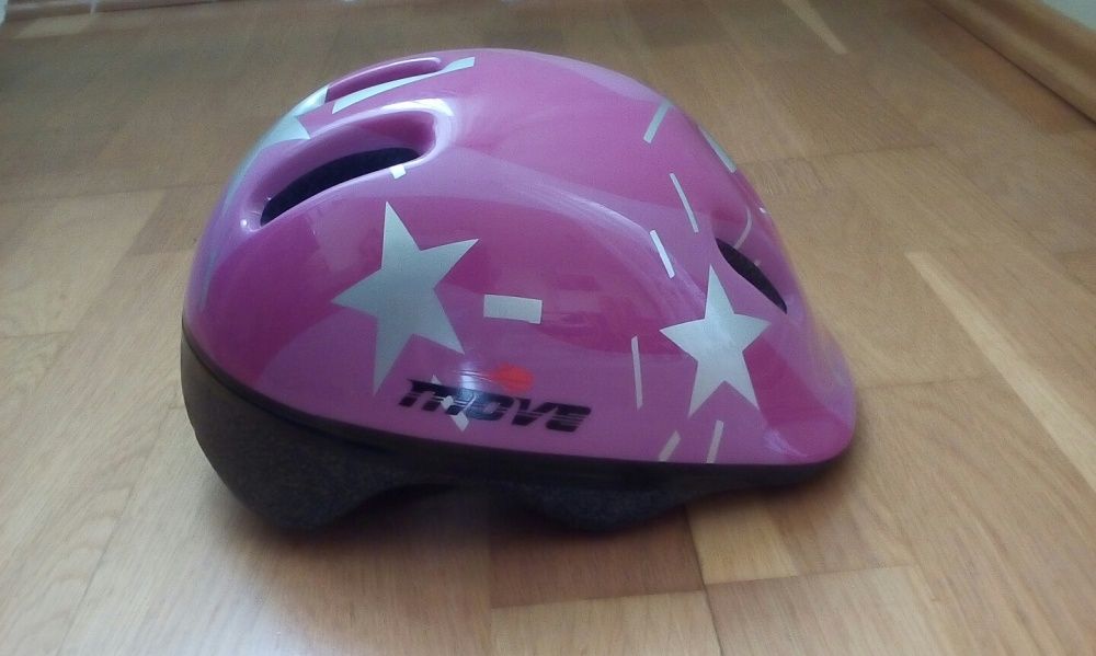 Kask rowerowy dla dziewczynki