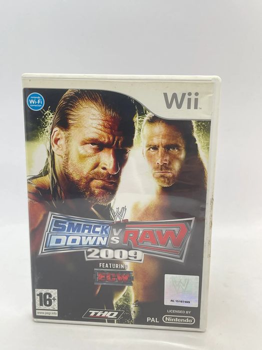 WWE Smackdown vs Raw 2009 Nintendo Wii Po Angielsku