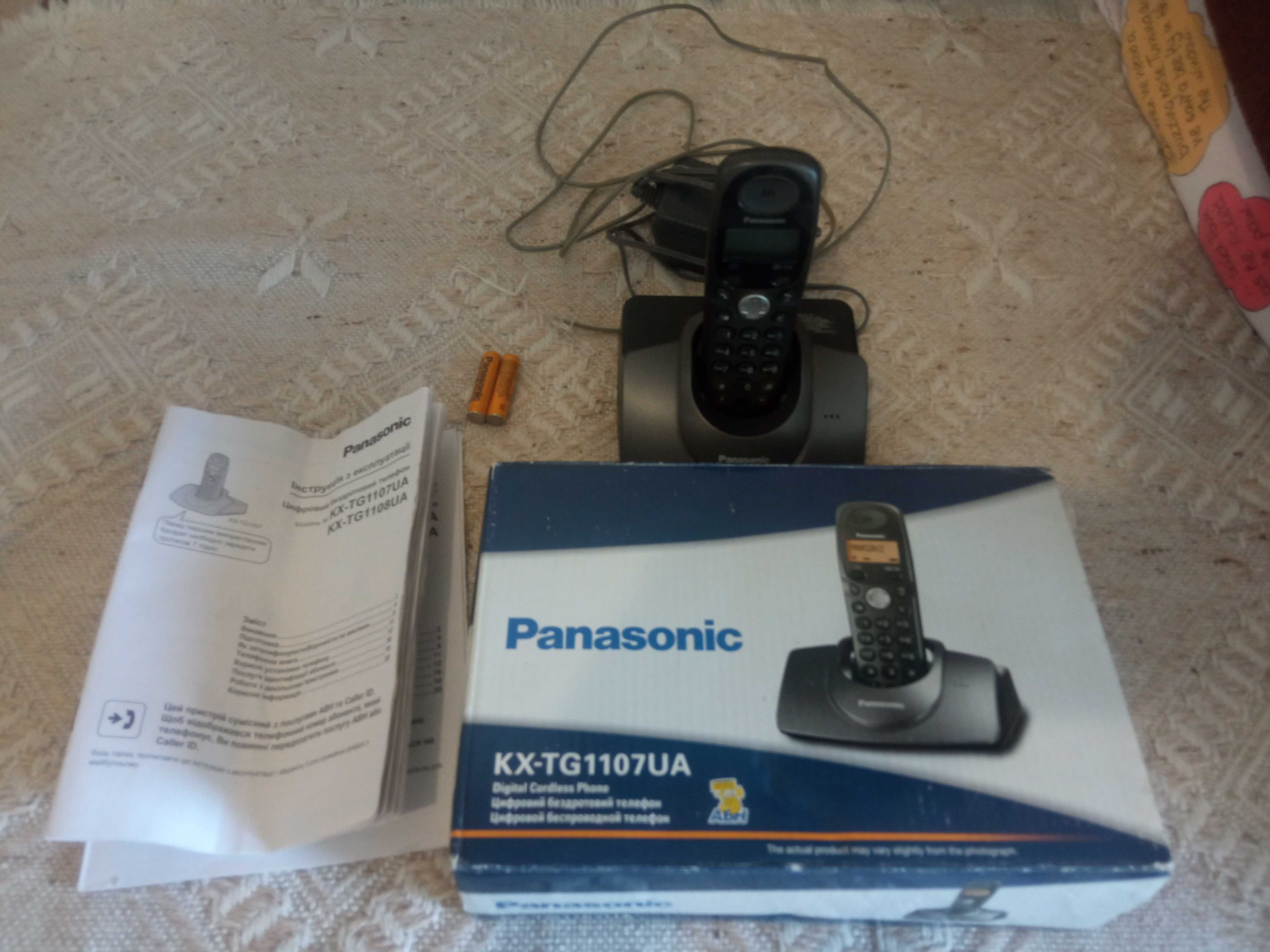 Продам телефон Panasonic KX-TG1107UA