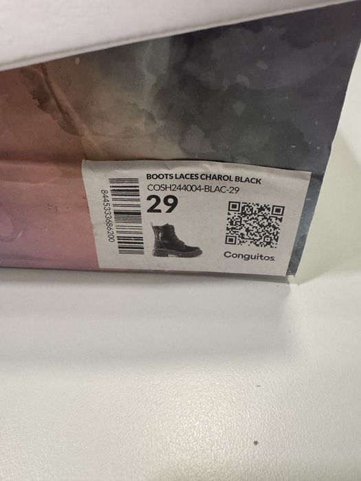 Botas menina nr29