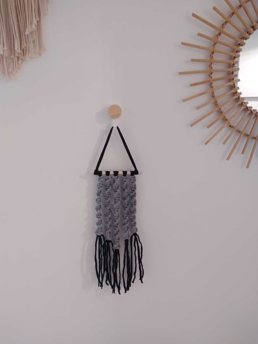 Mini painel decorativo em Macramé