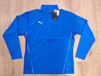 PUMA bluza dresowa Teamgoal Sideline niebieska nowa sportowa L/XL