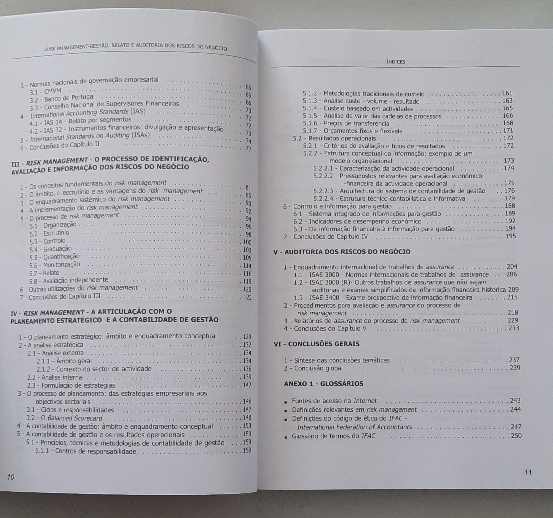 Risk Management - Gestão, Relato e Auditoria Riscos Negócios, Rui Beja