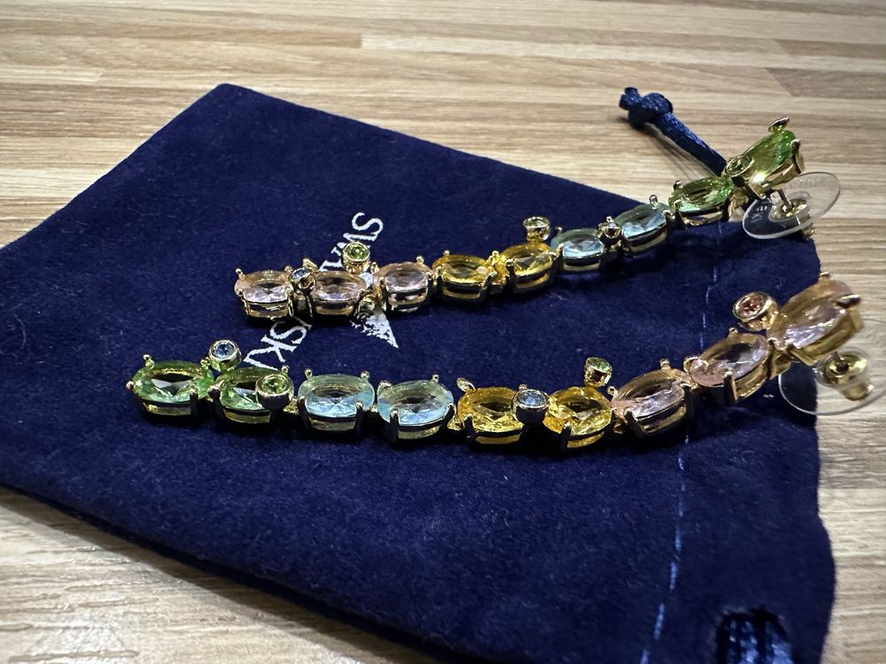 Kolczyki długie Gema Swarovski