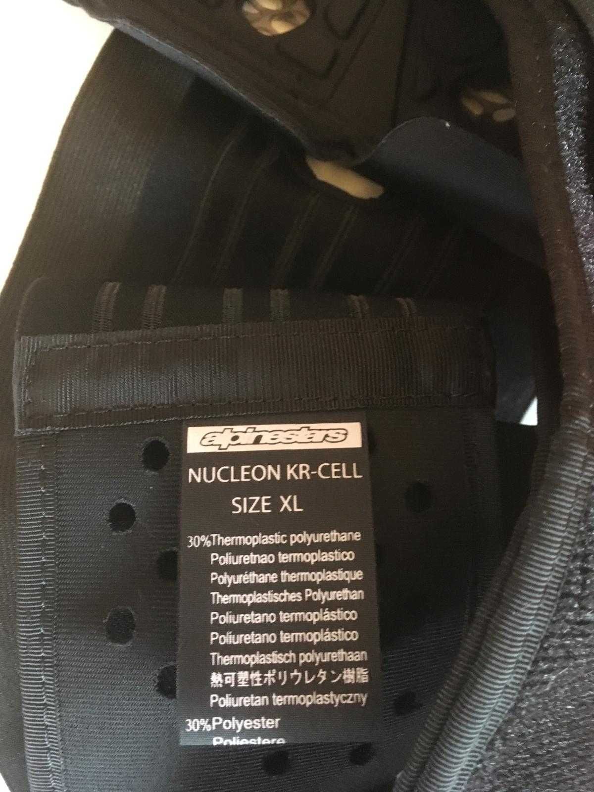 Motocyklowy Ochraniacz Pleców NUCLEON KR-Cell XL