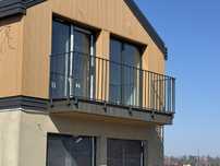 Balustrada malowana proszkowo barierka balustrady