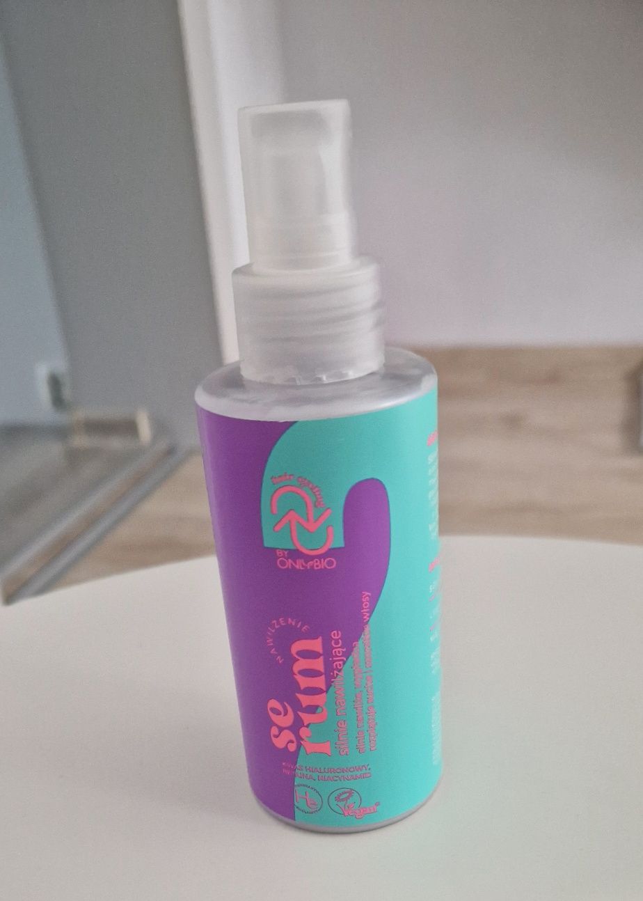 OnlyBio serum silnie nawilżające do włosów suchych i szorstkich