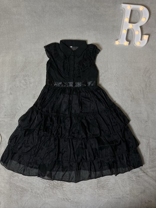 Карнавальна сукня Венздей / костюм на Хелловін для дівчинки