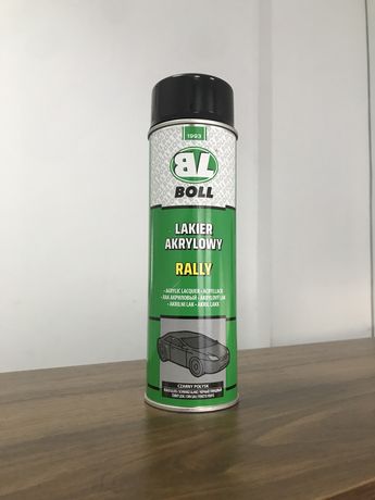 Lakier akrylowy czarny połysk spray