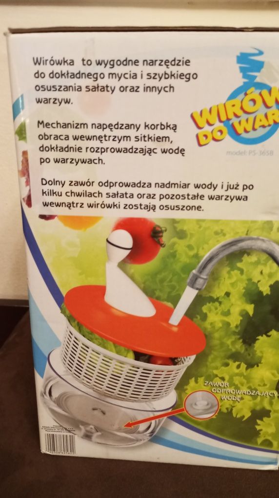 Wirówka do warzyw pojemność 6 litrów