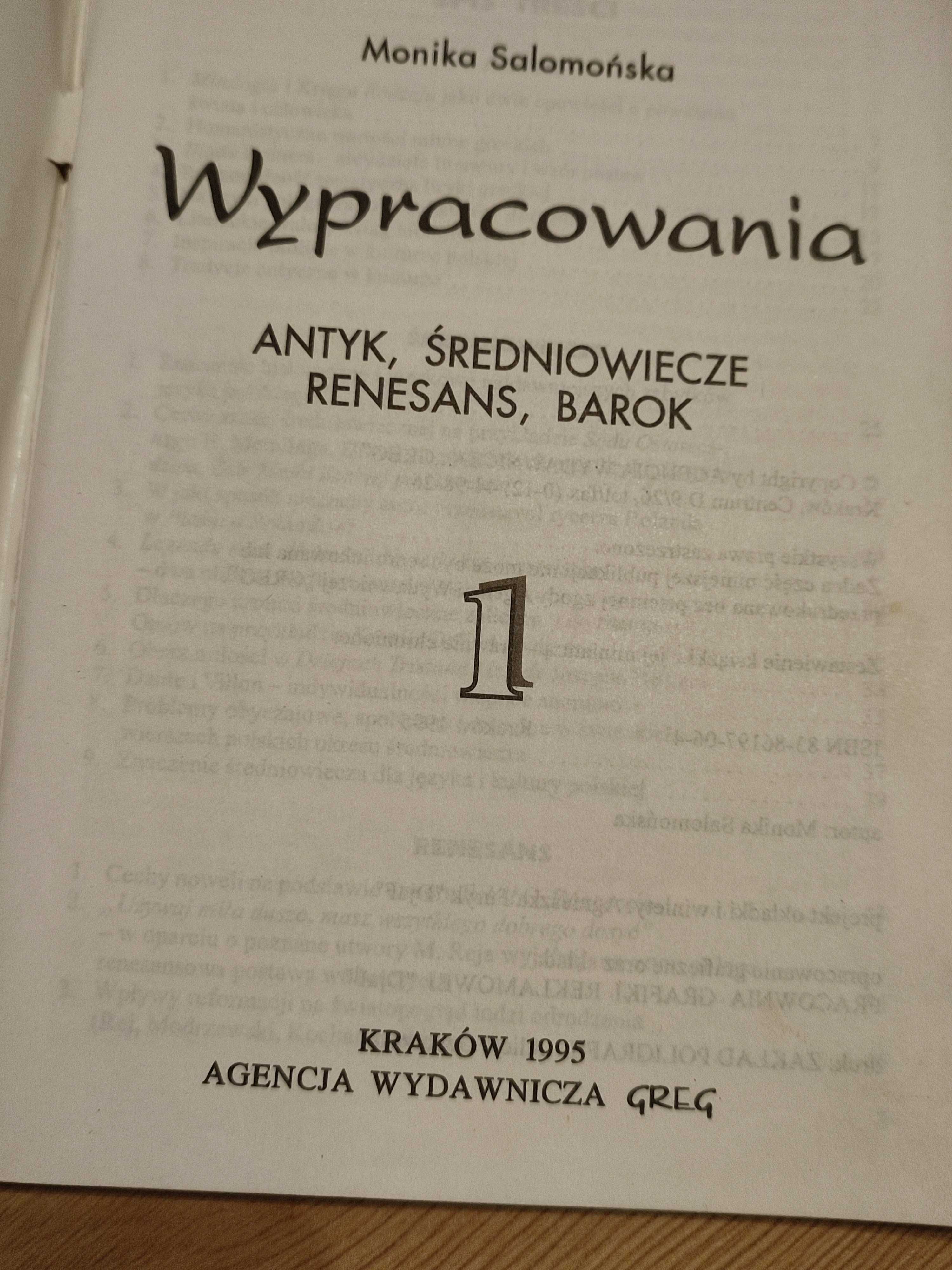 Materiały do szkoły średniej z Polskiego.