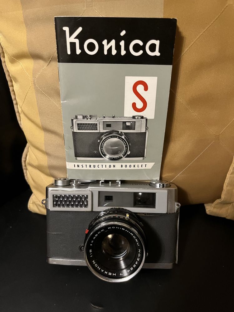 Vendo maquina fotografica Konica S antiga como nova