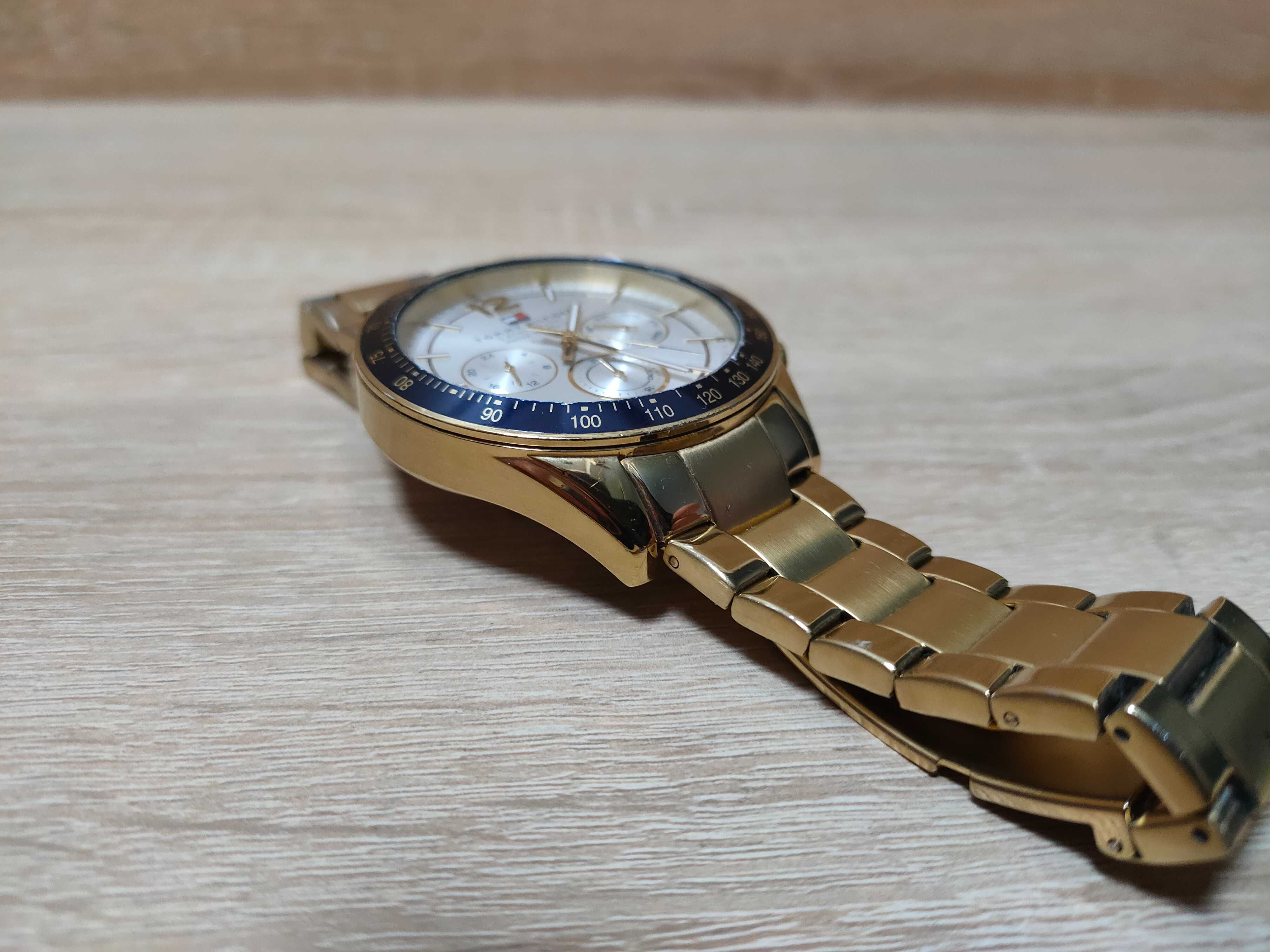 Tommy Hilfiger zegarek męski złoty