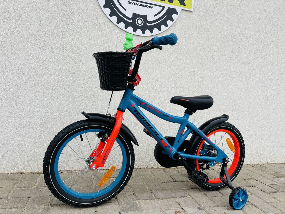 WYPRZEDAŻ Rower dziecięcy * Tabou Mini Mint Blue 16 * Kółka 16 WYSYŁKA