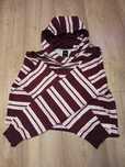Bluza w paski z kapturem