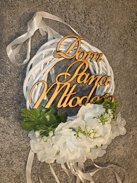 Wianek ślubny Pan Młody