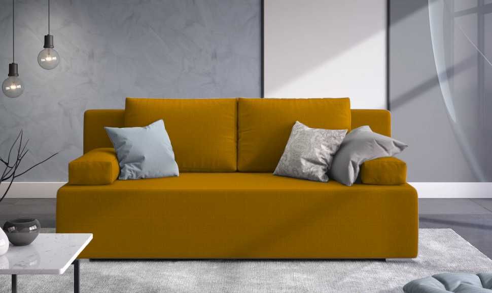 Kanapa sofa funkcja spania 140x200cm PRODUCENT pojemnik DOSTAWA