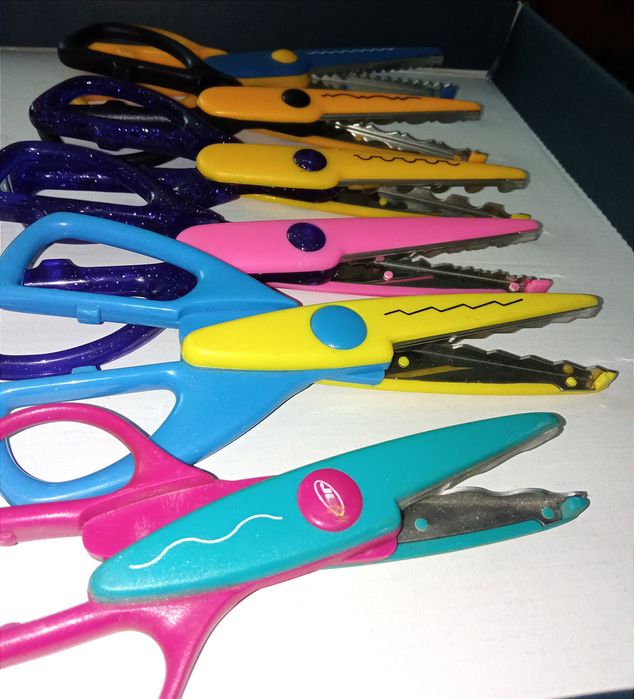 Nożyce kreatywne do wycinania wzorków