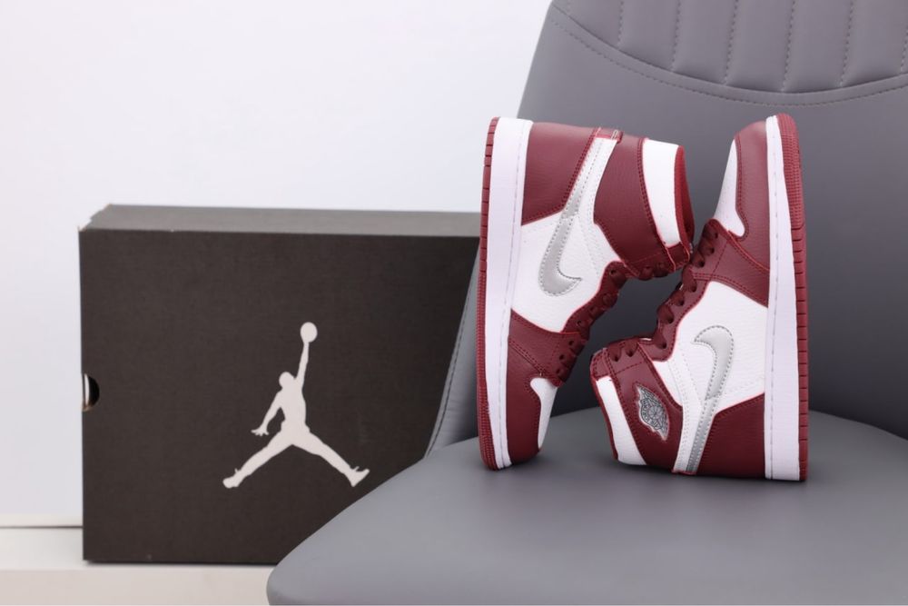 Buty Nike Air Jordan Retro 1 High Bordeaux 36-40 damskie trampki