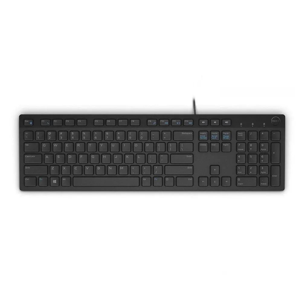Klawiatura przewodowa Dell KB216 Czarna Nowa