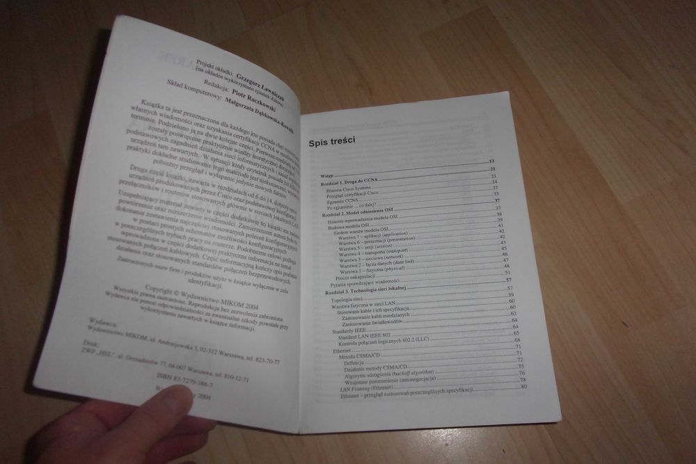 rezerwacja książka ccna