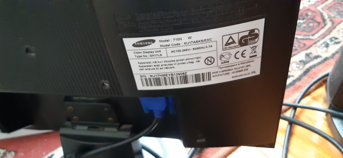 Monitor samsung 17" sprawny promocja tylko dziś