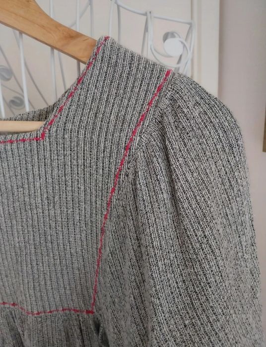 Vestido menina | malha | cinzento | Zara | Tamanho 9/10 anos