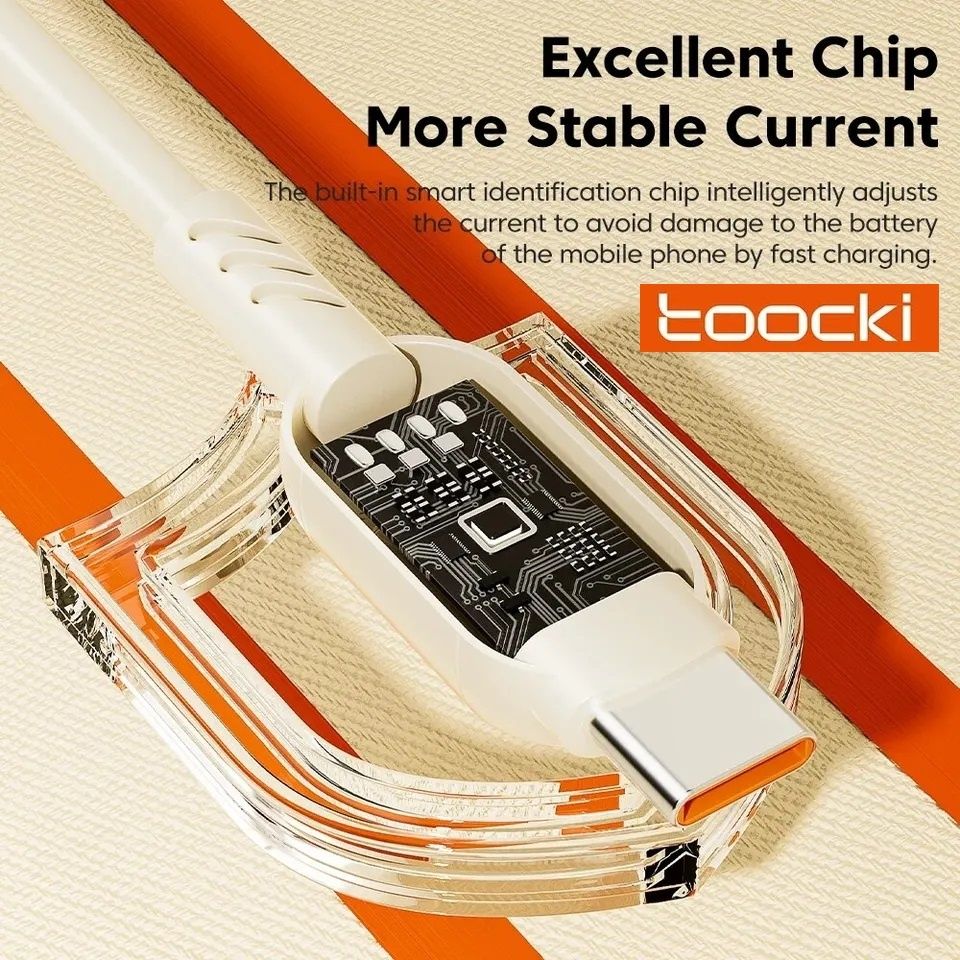 Kabel Toocki 7A USB a - USB c
