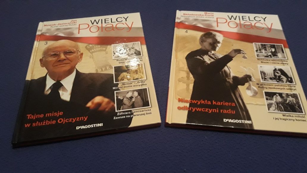 Wielcy polacy 3 Nowak-Jeziorański i 4 Skłodowska-Curie