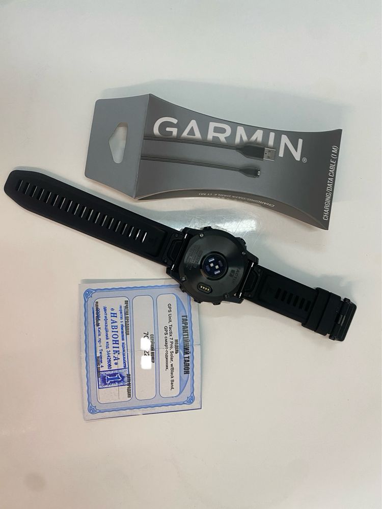 Годинник Garmin tactix 7 pro solar balistic