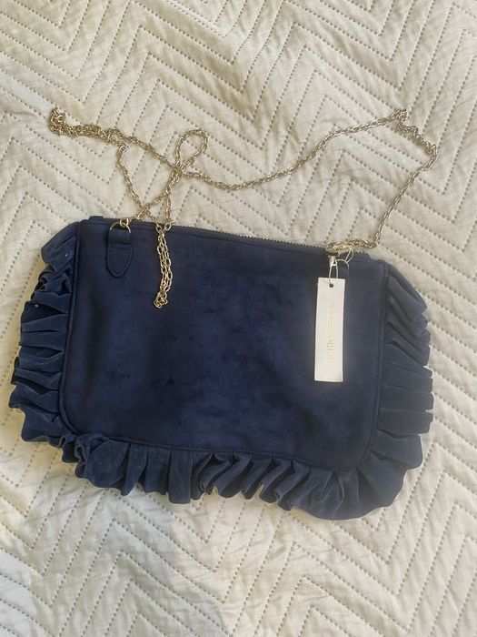 Клатч сумочка синього кольору
