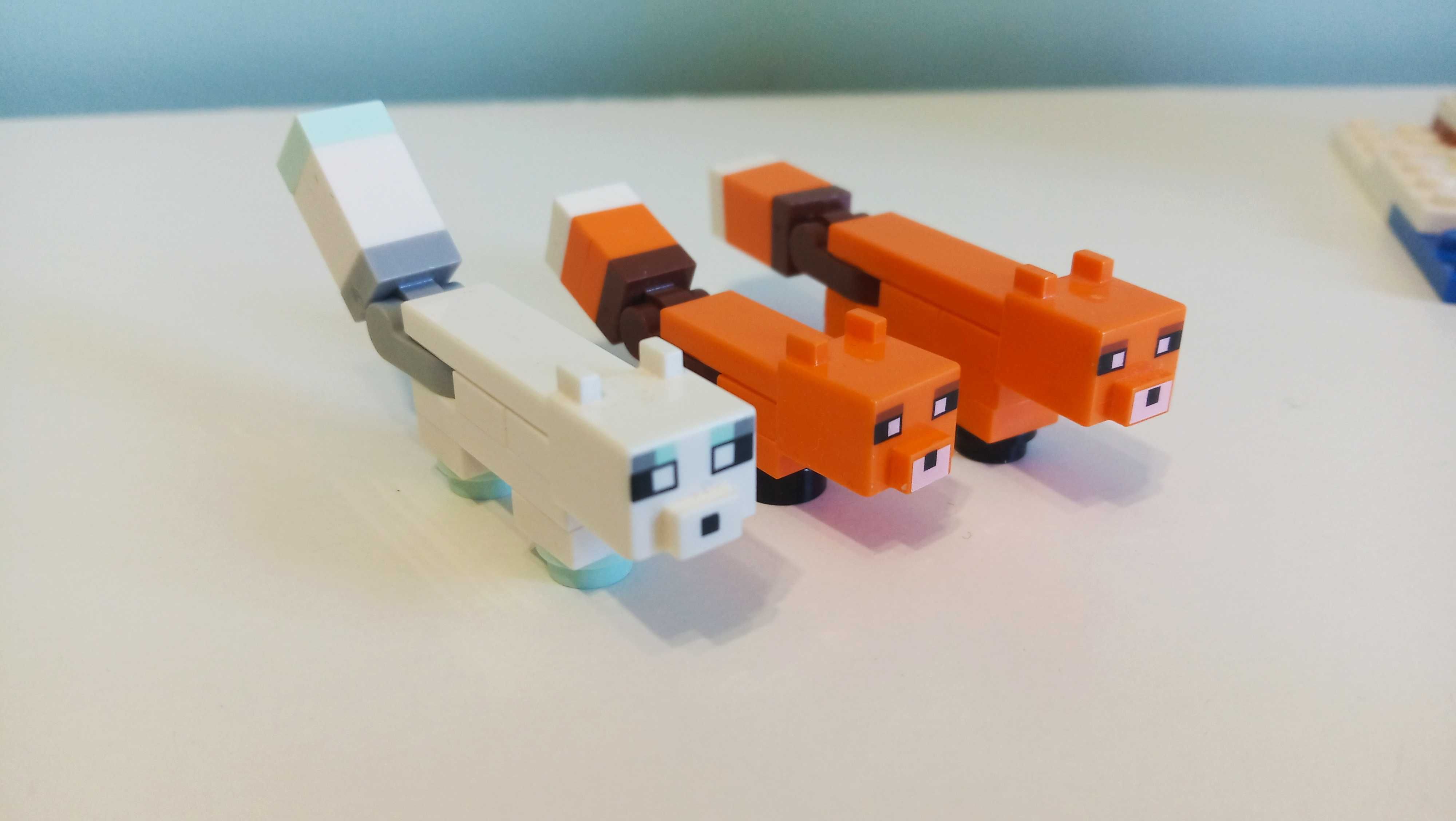 Lego Minecraft 21178 siedlisko lisów