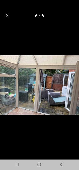 Ogrod zimowy PVC szklany dach