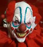 Máscara palhaço assassino  4 caras-Halloween - Carnaval