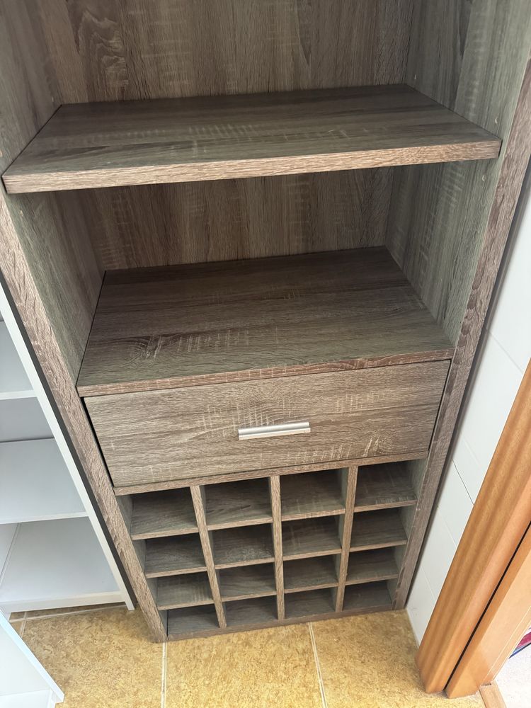 Movel sala com garrafeira