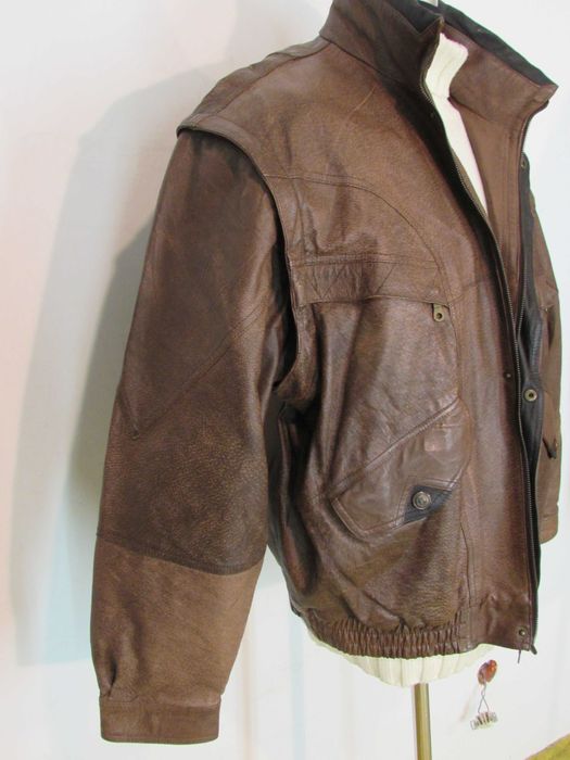 Kurtka skórzana męska r XXL