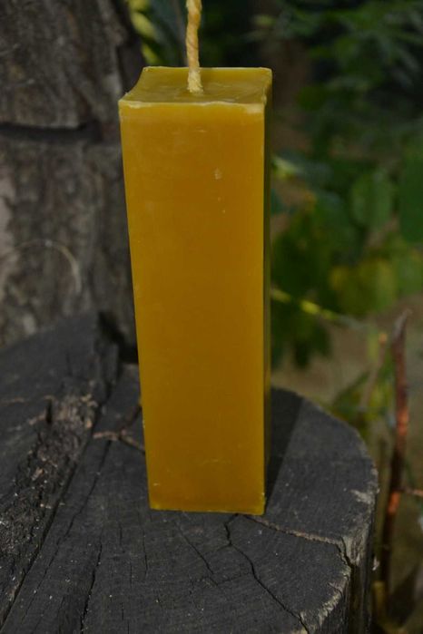 Свічки воскові натуральні Воскова свічка Натуральна свічка Свіча цилін