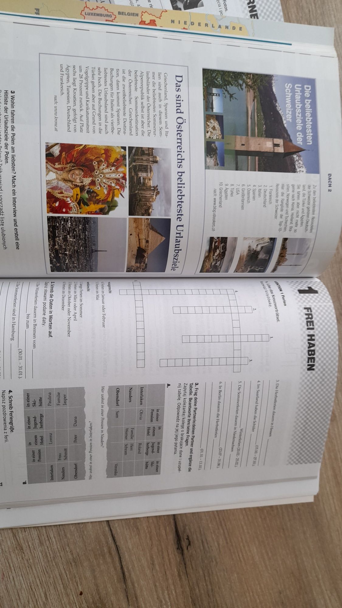 Expedition Deutsch 1A i 1B podręcznik z ćwiczeniami do niemieckiego