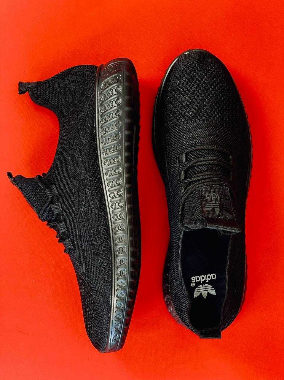 Кросівки Adidas чоловічі Чорні повсякденні New collection! Адидас Топ!