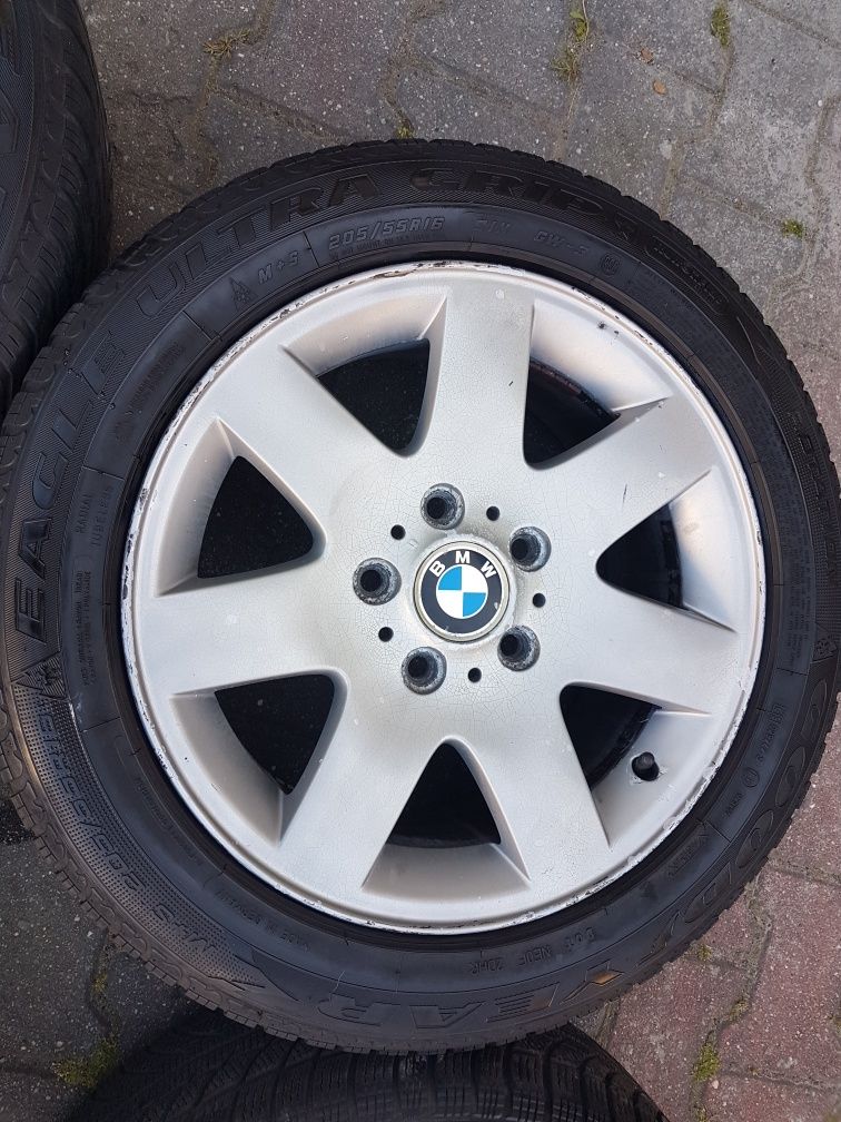 Koła r16 felgi opony 5x120 zimowe BMW