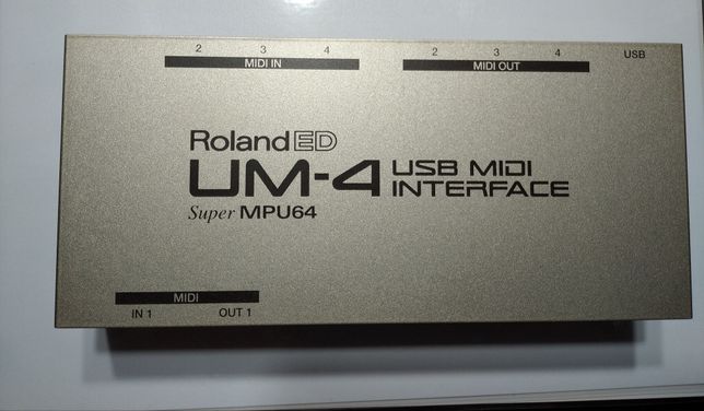 Продам
Roland ED UM-4 Super MPU64 USB MIDI interface