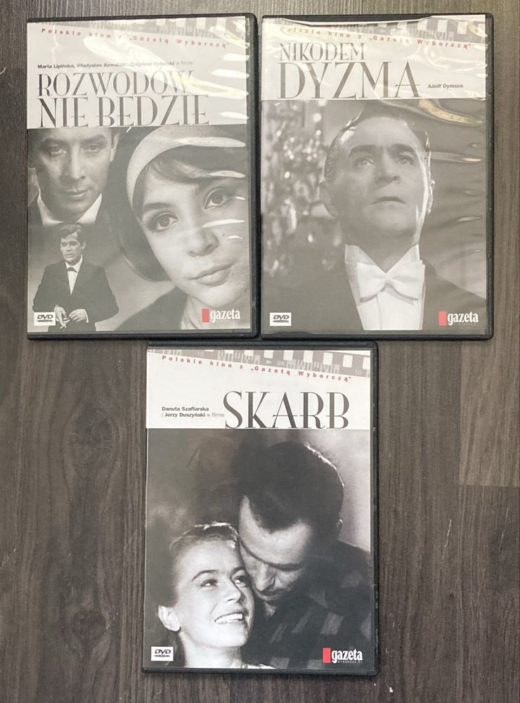 Zestaw płyt DVD z kolekcji Polskie kino z gazetą wyborczą