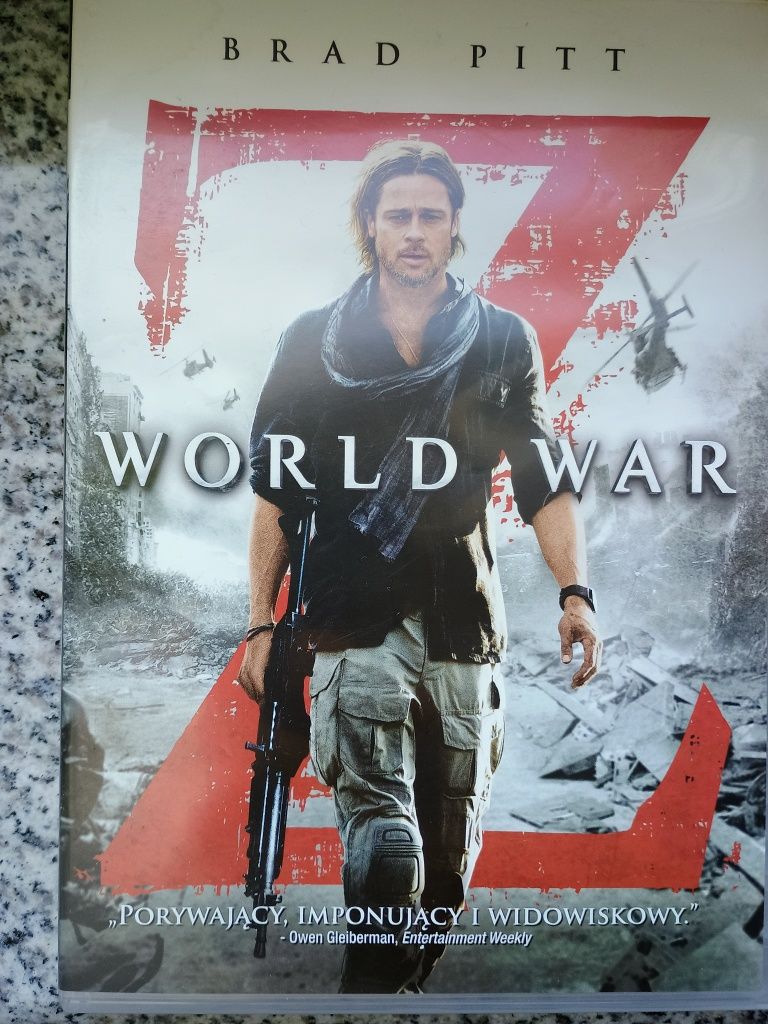 Film DVD World War Z Brad Pitt