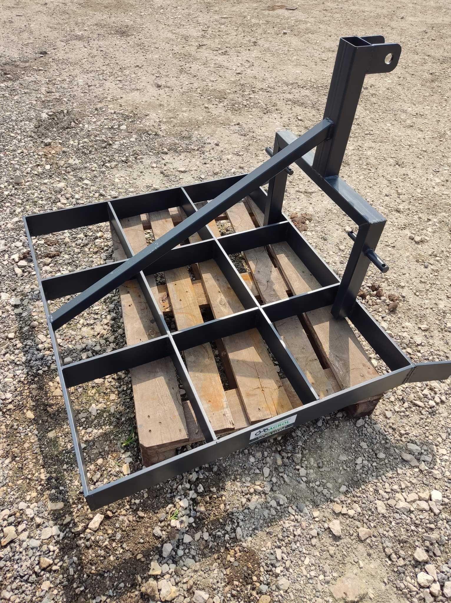 Nowa równarka niwelator terenu do trawników producent TRANSPORT