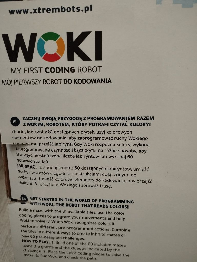 Woki robot zabawka interaktywna