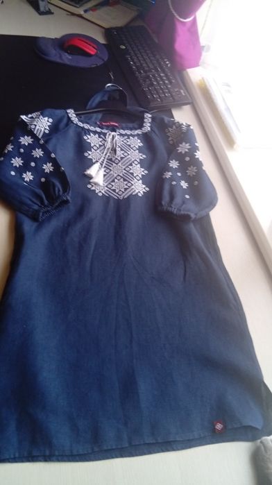 Плаття вишиванка льняна