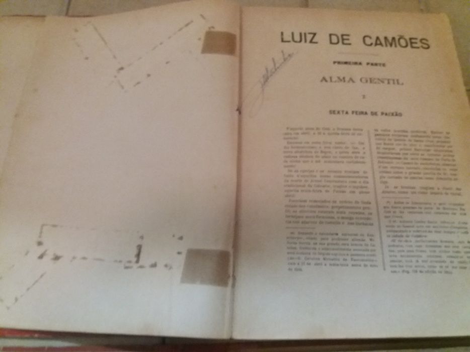 Livros 2 volumes Luiz de Camões 1901