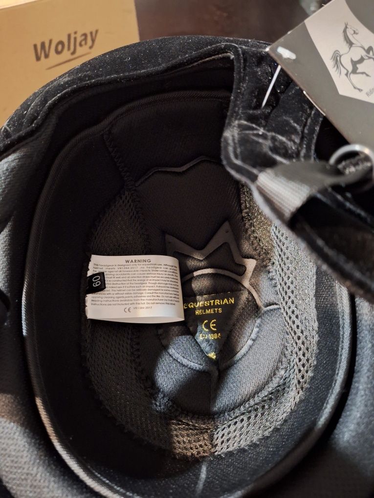 Kask toczek jezdziecki rozmiar 60